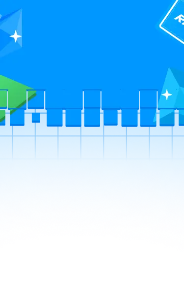 Razed mobile banner art in the brand's blue